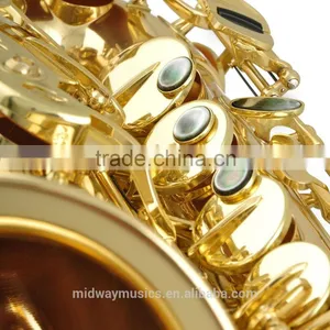 MAS-800S Gold Lacquer Alto Saxophone From Chinese Woodwind Instruments Supplier thumbnail-5