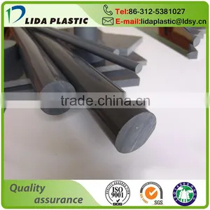 Wholesale Black Good Chemical Stability Smooth Plastic PVC Rods thumbnail-1