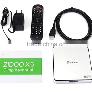 Zidoo X6 Pro RK3368 Android 5.1 2G/16G Wifi Bluetooth 3D Octa Core tv Android Box OTA Miracast Airplay 2.0 4K*2K H.265 thumbnail-6