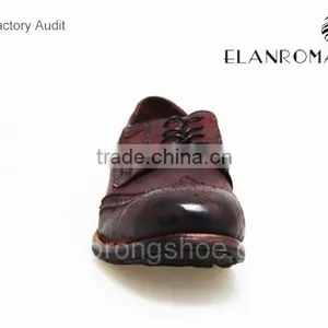 New Style Leather Mens Brogues Shoes thumbnail-2