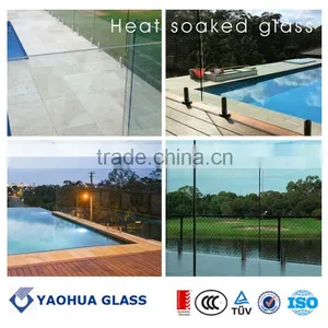 Toughened Glass/ Balustrade Glass/ Balcony Glass/ Glass Splash Back (EN12150 CCC) thumbnail-1