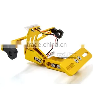BJ-LPL-039 Aftermarket Aluminum Universal Motorbike License Plate Bracket Light With LED thumbnail-2