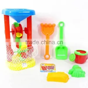 Kids Funny Sand Game Beach Toys Sand Funnel Toy Summer Beach Tool thumbnail-1