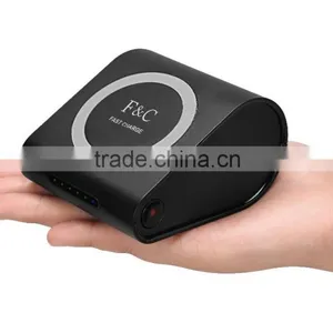 Universal Mobile Phone Anti-slip Wireless Charger Pad Power Bank thumbnail-4