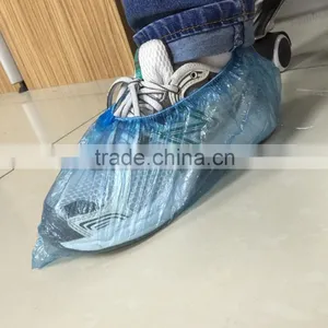 Disposable Machine Made PE Protective Shoe Cover thumbnail-1