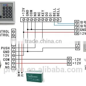 Single Door 500kg 1200lbs Zinc Electro Magnetic Keyless Door Lock PY-EL5-5 thumbnail-6