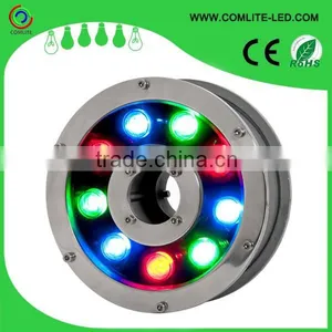 9W Underwater LED Lights for Small Fountains RGB LED Fountain Lights thumbnail-1