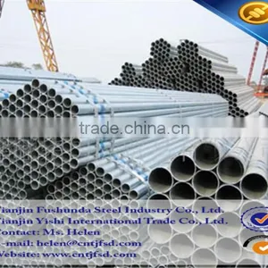 *2016 Supplier Hot Dipped Galvanized Steel Pipe ERW PIPE thumbnail-3