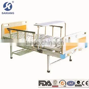 China Manufacturer Low Price Cpr Functional Flat Icu Bed thumbnail-3
