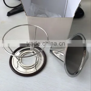 316L Stainless Steel Pour Over Coffee Filter thumbnail-2