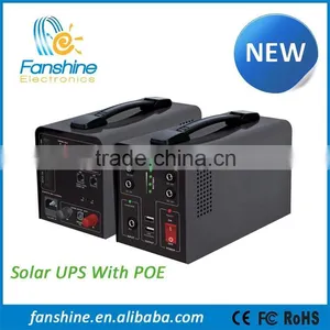 2016 New Multi-function 150W 12AH Lead-acid Battery Solar UPS Quality Choice thumbnail-1