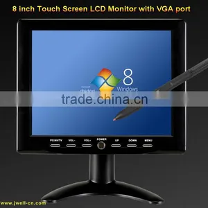 Hot HD 8 Inch TFT LCD AV VGA BNC Monitor thumbnail-1