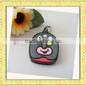 Souvenir Promotional Silicone Rubber Soft Plastic Cartoon Soft Pvc Novel Key Head Cover thumbnail-1