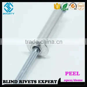 HIGH QUALITY OPEN END MANUFACTURER AL/ST BLIND PEEL TYPE RIVETS thumbnail-4