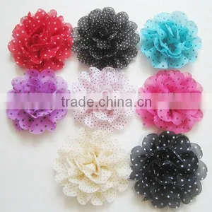 2013 Hot Chiffon Flowers, Decorative Handmade Flowers for Dresses,shabby Chiffon Flowers Wholesale, thumbnail-1