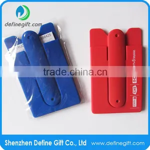 Smart Wallet Cellphone Silicone Combo Card Holder and Stand thumbnail-5