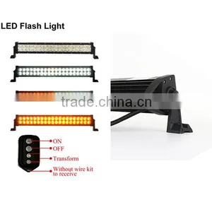 Amber Led Flashing Light, Led Light Bar 12v, 20 Inch Dual Color Light Bar thumbnail-2