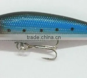 11cm 15.2g Fresh Water Bass Lure Minnow Baits Fake Hard Bait With Size #4 Fishhook MI006 thumbnail-3