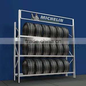 Metal Tyre Rack for Storage thumbnail-1