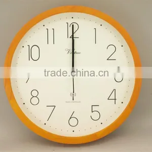 New Arrival New Design Wood Wall Clock With Glass Lens 25415 thumbnail-2