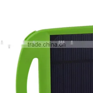 Hot Low Price Mini Solar Cellphone Charger 2.5W ABS Material Pink Green Blue thumbnail-6