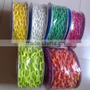 7mm Plastic Warning Traffic Chain /safety Plastic Chain for Worksite thumbnail-4