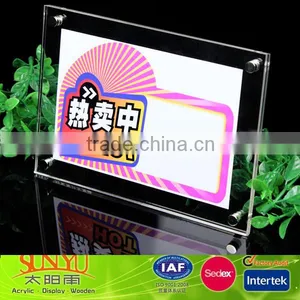 Wholesale "L" Shape Acrylic Picture Holder thumbnail-1