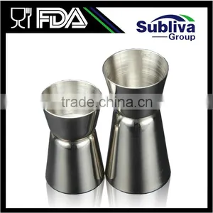 Wholesale 25 / 50ml Stainless Steel 304 Japanese Jigger thumbnail-3