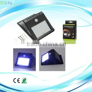 10 Pcs Security LED Triangle Wall Light ,Solar Motion Sensor Wall Light With 10 LED, Solar Wall Lamp With SMD 2835 10PCS LED thumbnail-1
