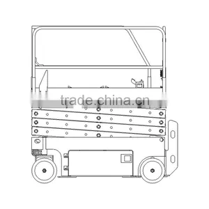 2015 New Mini Mobile Scissor Lift thumbnail-2