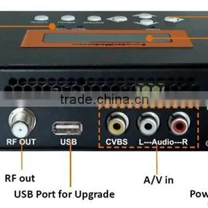 FUTV4622A DVB-T MPEG-4 AVC/H.264 SD Encoder Modulator (Tuner,CVBS/RCA In; RF Out) With USB Upgrade for Home Use thumbnail-3