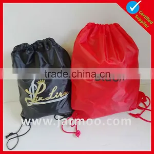 Promotional Fabric Custom Drawstring Backpack thumbnail-5