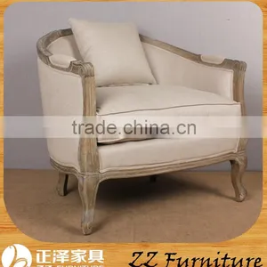 Rural Wooden Big Size Sofa Armchair thumbnail-1