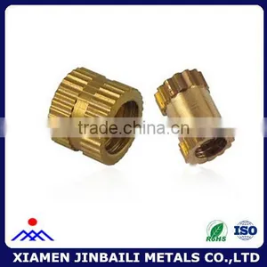 Small Size Nickel Plated Brass Annular Knurled Nuts thumbnail-5