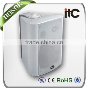 ITC T-776W Economical 45 Watt 2.0 ABS Wall Mount PA Speaker Box thumbnail-1