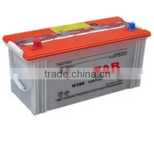 N100 12v 100ah Dry Charged Auto Car Battery thumbnail-2