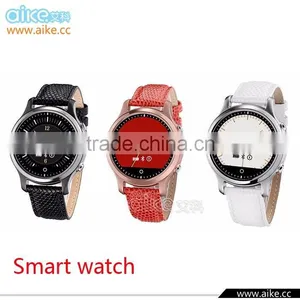 2016 Newest Bluetooth 4.0 IOS&Android Round Smart Watch With SOS Call/G-sensor for Apple Iphone 6plus/6 Samsung S6 Edge/S5 Quality Choice thumbnail-1
