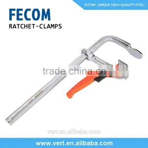 FECOM Heavy Duty Clamps for Steel Beam Stainless Steel F Clamp GH Series thumbnail-1