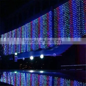 1000 Leds 10M x 3M Outdoor Curtain String Light Christmas Xmas Party Wedding thumbnail-4