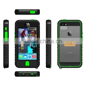 New Waterproof Shockproof Dirt Proof Fingerprint Hard Case Cover For IPhone 5S 5 thumbnail-2