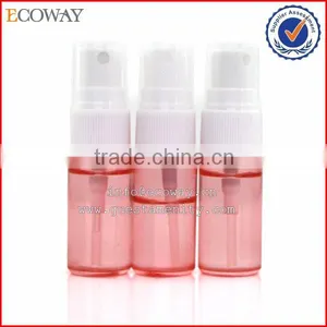 Wholesale Pink Transparent Hotel Shampoo Bottle Plastic Perfume Spray Bottle thumbnail-1