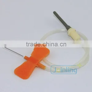 Soft Butterfly Blood Collection Needle With Tube thumbnail-1