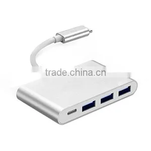 Type C USB 3.1 USB C Multiple 3 Ports 3.0 Hub With PD Power Charge thumbnail-5