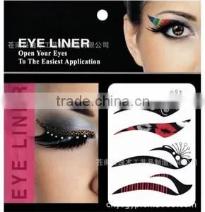 New Fashion Sexy Temporary Eye Tattoo Eyelid Transfer Eyeliner Shadow Sticker thumbnail-1
