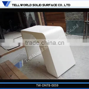 Artificial Marble Restaurant Desk, Restaurant Tables and Chairs thumbnail-3