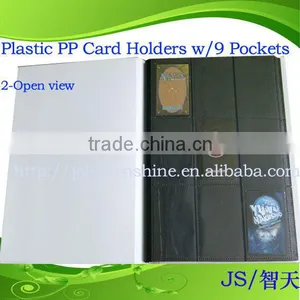Card Holders for 360pcs Game Cards With Card Sleeves, 9-Pocket PRO-Binder 9-pocket Pages, Plastic Portfolios, Dongguan Supplier thumbnail-1