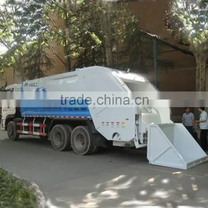 YUTONG Professional 12.6m3 Dustbin Volume Compression Garbage Truck thumbnail-2