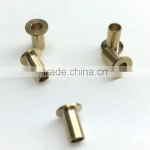 Shenzhen Lathe Turned Cheap Brass Tubular Rivet thumbnail-1