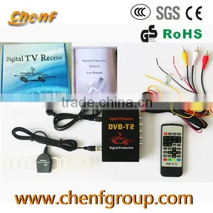2014 Newest HD Mobile Car DVB T TV Turner Receiver Box Set Top Box thumbnail-1