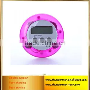 Round Shape Digital Kitchen Countdown Timer for School,laboratory,timing With LCD Display thumbnail-1